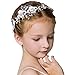 DreamYo Headdress Flowers Crystal Pearls Rhinestones Beading Beautiful Girls Hair Accessories Princess Hair Jewelry Ceremony performce Prom Party Wedding 9 Styles (CT)