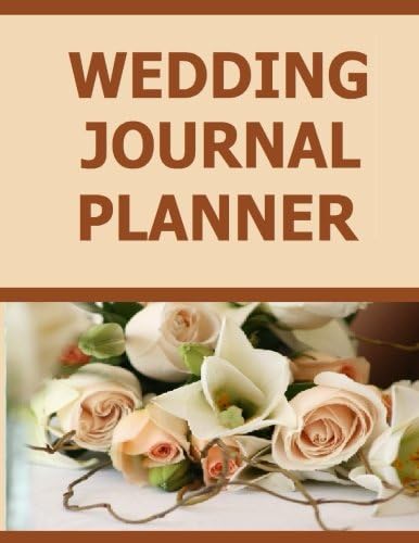 Wedding Journal Planner Paperback – October 14, 2014
