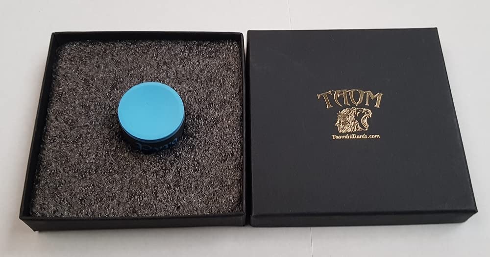 ROSETTA presentation box Taom Pyro Blue Pool Chalk for Pool, Pyramid and Carom, Single