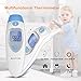 SMARTRO Ear and Forehead Thermometer for Fever, Digital Medical Infrared Thermometer for Baby, Infants, Kids and Adults CE and FDA Approved