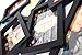BestBuy Frames Collage Picture Frame, Puzzle Style with 8 Openings, Fits Standard 4x6 Inch Photos, Perfect Black Photo Frame for Family, Friends, Travel Pictures. Collage and Multiple Opening Frames