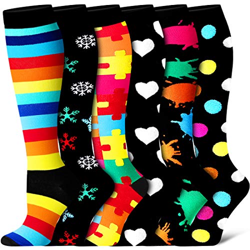 Compression Socks for Women and Men- Best Medical,for Running, Athletic, Varicose Veins, Travel.