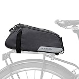 Roswheel Bike Rear Seat Bag, Bicycle Backseat Bag Cycling Pannier Rear Rack Trunk Bag Chest Bag Water Resistant 8L Massive Capacity for Outdoor Traveling Hunting Commuting …