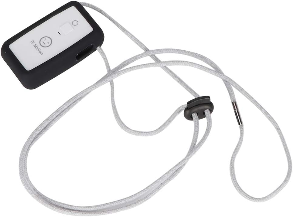 Denash Personal Wearable Negative Ionizer Anion Generator Air Purifier USB Mini Air Refresher Negative Ion Generator Anion,12 to 15 Hours Working Time