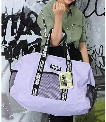 Amazon アナップキッズ ガール Anap Kids Girl ホログラムケース付ボストンbag Lav F シューズ バッグ