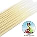 Noverlife 10 Strands 50cm/20″ Black to Blonde Dreadlock Extensions, Single Ended Crochet Synthetic Dreadlocks Accessories, Jamaica Punk Hip-Hop Reggae Hair Braiding Wig Faux Locs for Fashion Men Womenthumb 4