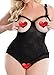 Plus Size Lingerie for Women One-Piece Teddy Lingerie Bodysuit Lace Nightie (XX-Large (fits Like US X-Large), Black.)