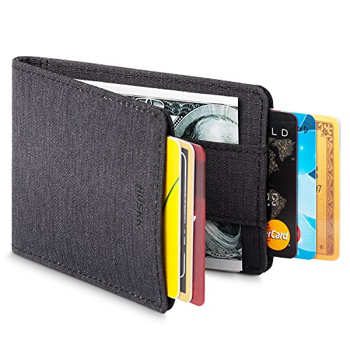 Slim Mens Wallets for Men - RFID Blocking Card Holder - Premium Minimalist Wallet