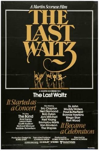ArtFuzz The Last Waltz 11 x 17 Movie Poster - Style A