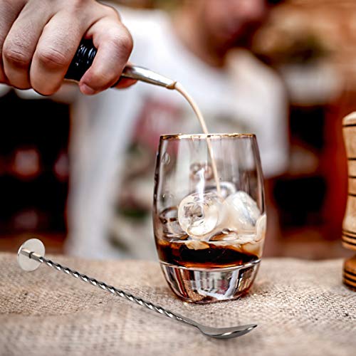 Philorn Cocktailshaker Set 304 Edelstahl Bar Cocktailset 5-teilig Professioneller 750ml Cocktail Shaker Mixer… – Bild 6