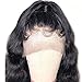 ORIGINAL QUEEN Body Wave Lace Front Wig With Pre Plucked Hairline 100% Unprocessed Human Hair Wigs Natural Color (14 inches)thumb 4