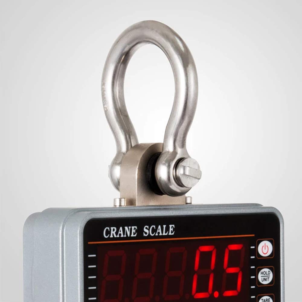 Stainless 1000KG 2000LBS 1T Aluminum Digital Crane Scale Heavy Duty