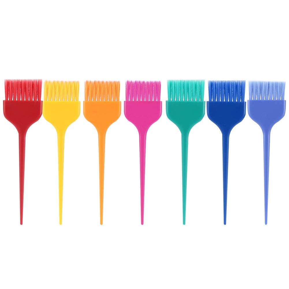 Hair Dye Brush Set, 7Pcs XL Size Professional Hairdressing Tinting Brush Color Applicator for Hair coloring : Beauty