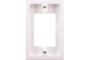 Arlington Bes1 Non-Metallic, Single Gang, Box Extender, White