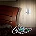 Albrillo Night Light USB Dusk to Dawn Sensor and Wall Plate Charger, Dimmable