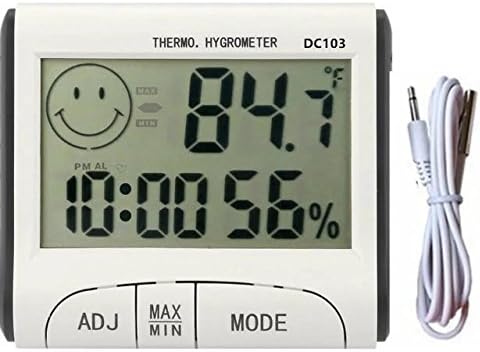 Tongji Digital Hygrometer Thermometer Indoor and outdoor Humidity Monitor with Temperature Gauge Humidity Meter