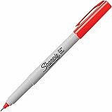 Sharpie, 1-Count, Red, Standard Packaging