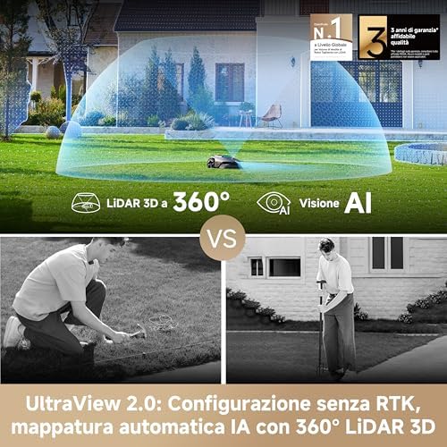 LiDAX Ultra 1200 Robot Tagliaerba