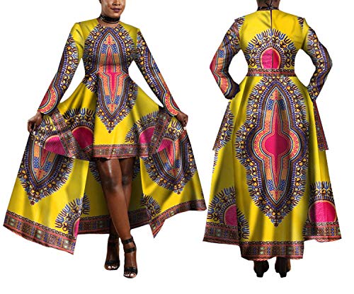 2019 African Dresses for Women Print Batik Sexy Long Dress Traditional Clothing,181,4XL