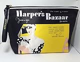 Estee Lauder Signature Cosmetic Bag Satin Harper's Bazaar New