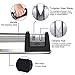 Kitchen Knife Sharpener Professional 2 Stage Steel Diamond Ceramic Coated Sharpening Tool Cook Chef Knife Sharpening Kit Easy to Use Extremely Quickly Fast