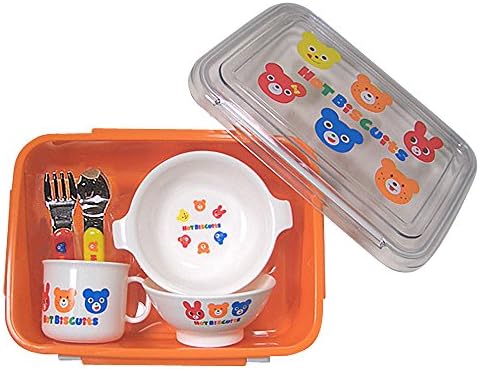 ミキハウス ホットビスケッツ Mikihouse Hot Biscuits ランチボックスセット オレンジ Springdalesc Com