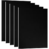 PATIKIL 7x5x1/32inch Anodized Aluminum Sheet, 5Pcs Metal Rectangle Aluminum Plate 0.8mm Thick Engraving Blanks for Laser Engr