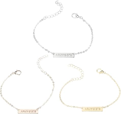 Amazon Teblacker Bts ブレスレット ユニセックス Kpop 防弾少年団 ジャンクック ジミン V スーガ ジン Jホープ ラップ モンスターリストバンド リストレット 軍への最高のギフト M Tfg 6400 ブレスレット おもちゃ
