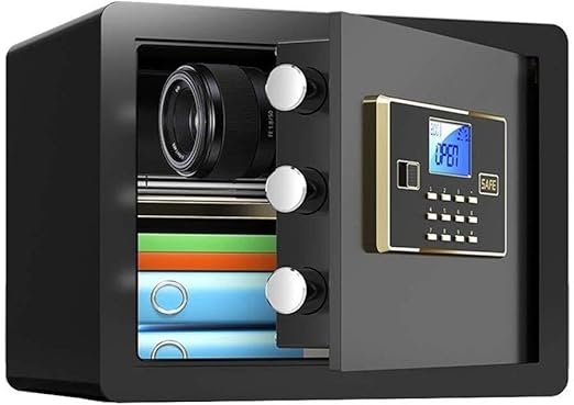 Qzbxg Pequena Caja Fuerte Electronica Mini Caja Fuerte Llave De