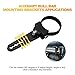 AUXMART Tube Clamps Mounting Brackets for LED Light bar Work Lights Fog Lights Off Road Lights Fit 2
