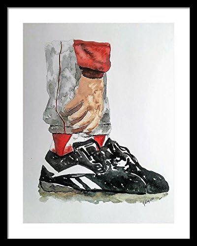 boston redsox, redsox, curt schilling, world series, boston sports, boston, Art Print Limited Edition -Red Sox Bloody Sox
