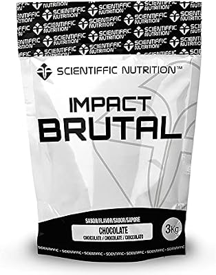 Scientiffic Nutrition - Brutal Impact, Ganador de Peso y Masa Muscular, Mass Gainer con Carbohidratos, Proteina de Suero y Aminoácidos como la Creatina - 3Kg, Sabor Yogurt Limón.