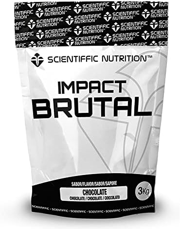 Scientiffic Nutrition - Brutal Impact, Ganador de Peso y Masa Muscular, Mass Gainer con Carbohidratos, Proteina de Suero y Aminoácidos como la Creatina - 3Kg, Sabor Yogurt Limón. — foto 1 de 6