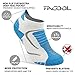 Facool Women's Moisture Wicking Athletic Cushion Hiking Camping Running Walking Ankle Socks 3/6 Pairs