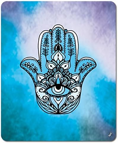 1art1 Espiritualidad - Jamsa, La Mano De Fátima, Protección contra El Mal  Alfombrilla para Ratón (23 x 19cm): Amazon.es: Hogar