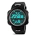 Mens Watches, Sports Digital Outdoor Watches for Men Military PU Watch Band Waterproof LED Electronic Wristwatch Back Light 50M Water Resistant Stopwatch Alarm Fashion Casual Calendar Date Week Month