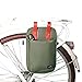 TOURBON Canvas & Leather Bicycle U-Lock Tote Bike Lock Holster Bagthumb 3