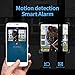 FREDI WiFi Camera, Mini Wireless Small Camera 1080P Nanny Camera with Motion Detection for Home Office