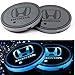 Auto Sport 2PCS LED Cup Holder Mat Pad Coaster with USB Rechargeable Interior Decoration Light Fit Ho-nda Accessories