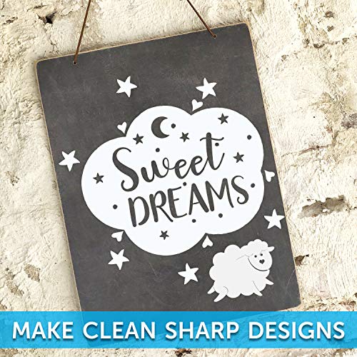 Craftopia Stencil Film Masking Vinyl 12" Wide Stencils Roll x 12 ft