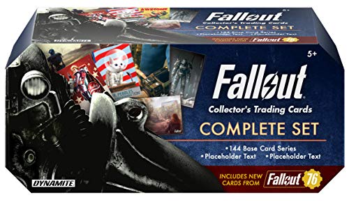 Fallout Trading Cards Series 1 Complete Base Set with Bonus Cards and Packs
