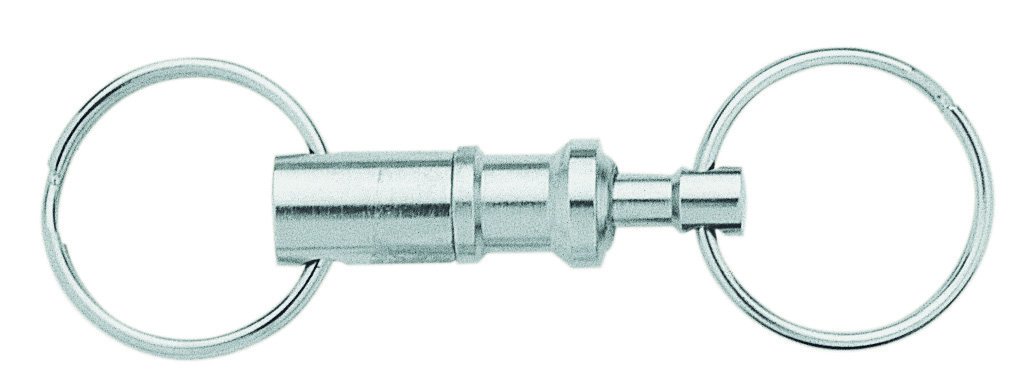 Herbertz Chain Coupling Including Rings Knife, Grey, M