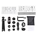 Apexel 5 in 1 Camera Lens Kit - Telephoto + Fisheye + Wide Angle & Macro + Wireless Shutter with Mini Tripod + Phone Holder for iPhone 11/XS Max/X/8/7 Plus Samsung Galaxy S10/S9 Plus OnePlus Phone