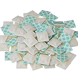 eBoot 100 Pack Self Adhesive Cable Tie Base Holders, 20 mm x 20 mm x 4 mm, White