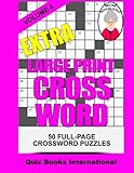 Extra Large Print Crossword Volume 4