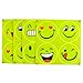 UCEC 4set Cute Smile Face Reflective Safety Stickers Reflector Decal for Bikes, Cars, Children - 5cm Diameter