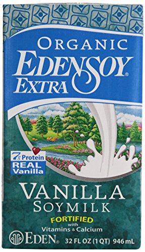Eden Foods Organic Edensoy Extra Vanilla Soymilk, 32 Ounce