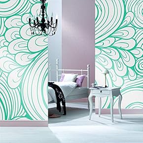 Wall Murals for Bedroom Leaf Large Removable Wallpaper Peel and Stick Wall Stickers - 66x96 inches