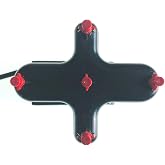 Clone Machine Spray Manifold Replacement with Extra 6 x 360 Degree Spray Nozzles for Cloning Machine 24 Site and 35 Site or DIY Aeroponic Cloners