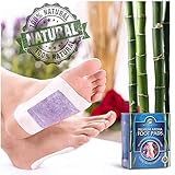 100% Natural Foot Pads, 20 Premium 2 in 1 Aromatherapy Adhesive Pads, Improves Sleep, Removes Impurities, by Natural Experience™